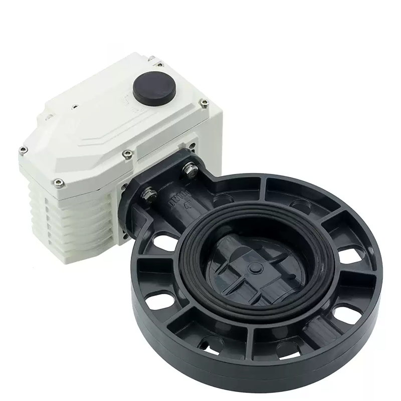 Electric PVC Butterfly Valve